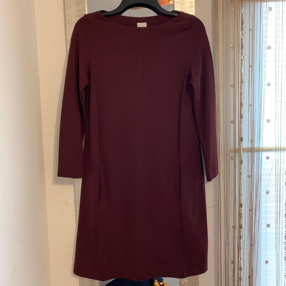 Maroon dress